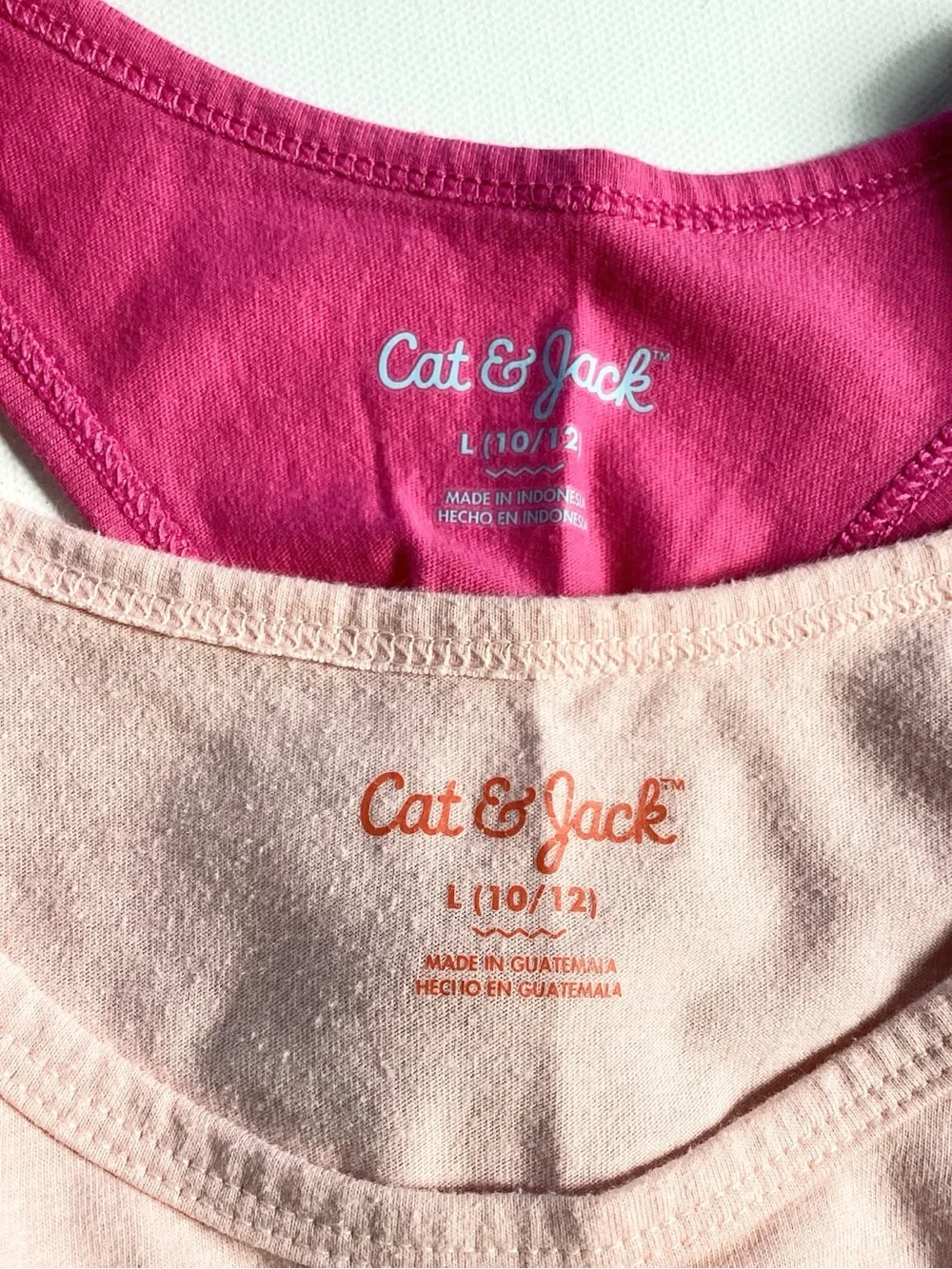 Cat & Jack Metallic Sequin Fruit Tank Top Bundle